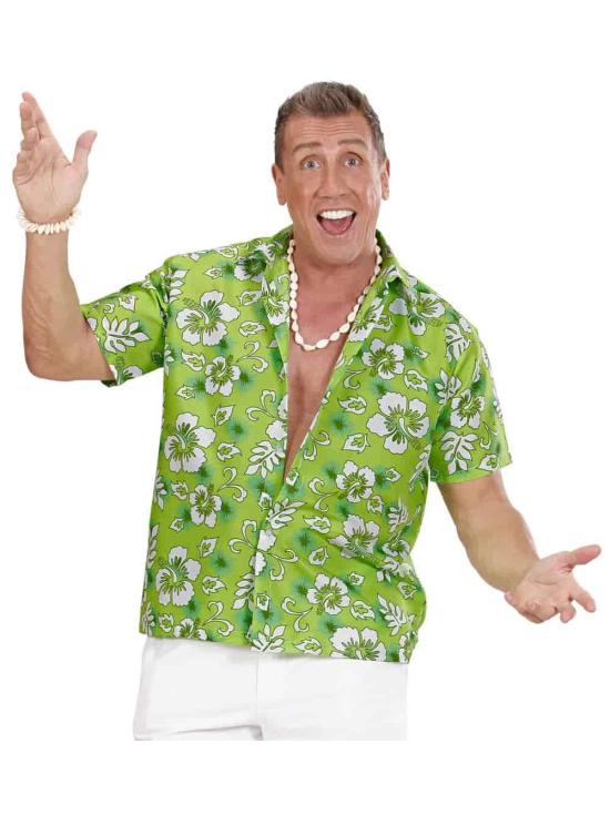 Camisa Hawaiana Verde