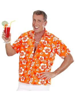 Camisa Hawaiana Orange