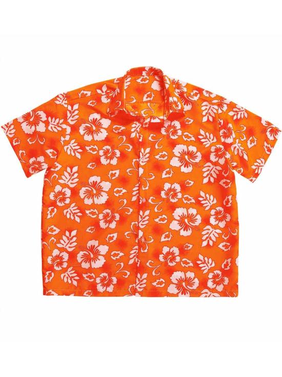 Camisa Hawaiana Orange
