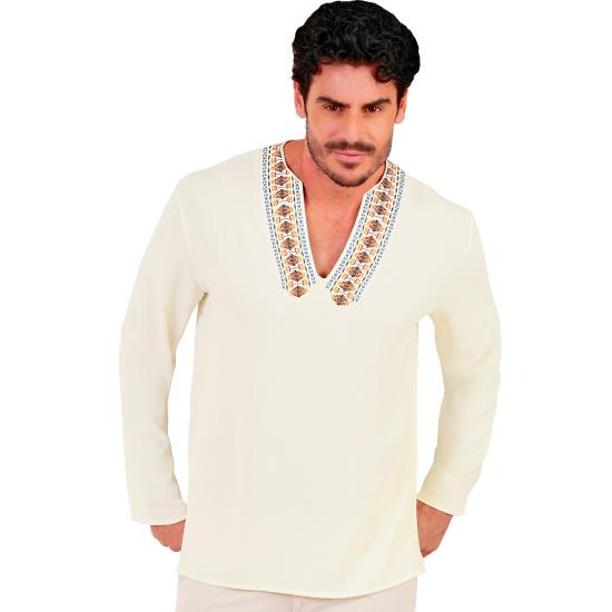 Camisa Hippie para Hombre - Estilo Años 60 y 70 Camisa Hippie para Hombre - Estilo Años 60 y 70