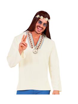 Camisa Hippie para Hombre - Estilo Años 60 y 70