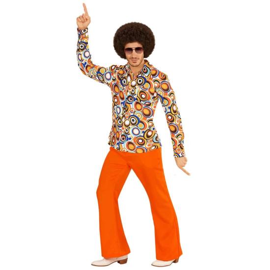 Camisa  Años 70 Flower Power Hombre Camisa  Años 70 Flower Power Hombre