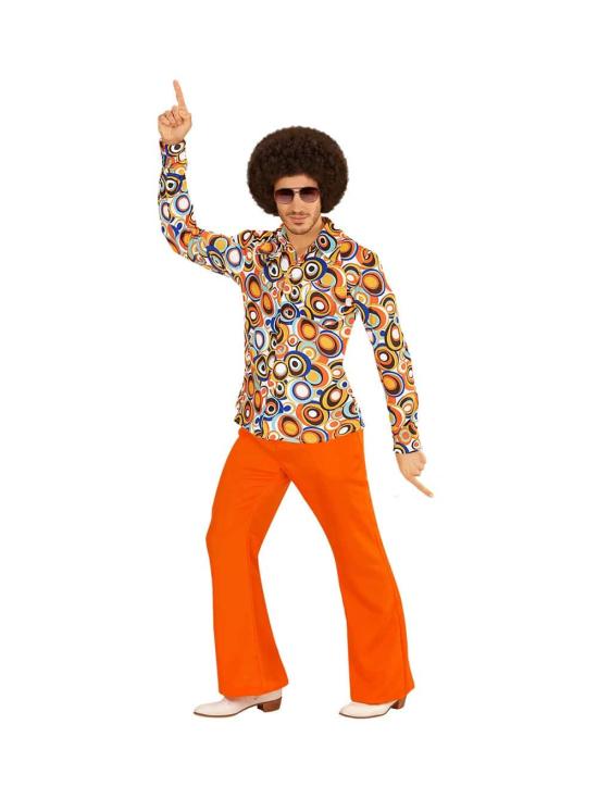 Camisa  Años 70 Bubbles Hombre
