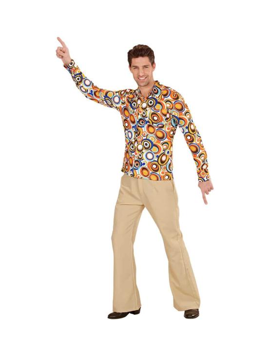 Camisa  Años 70 Bubbles Hombre