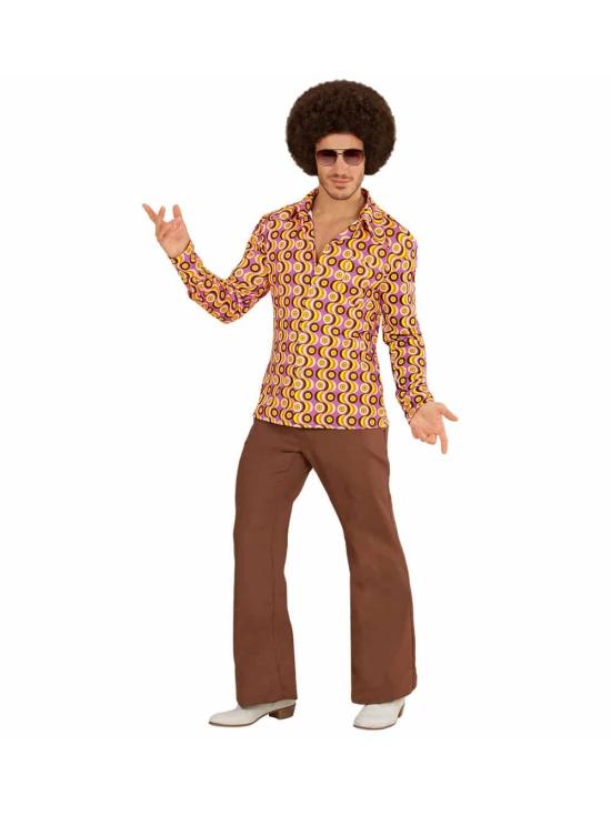 Camisa Años 70 Disc Hombre