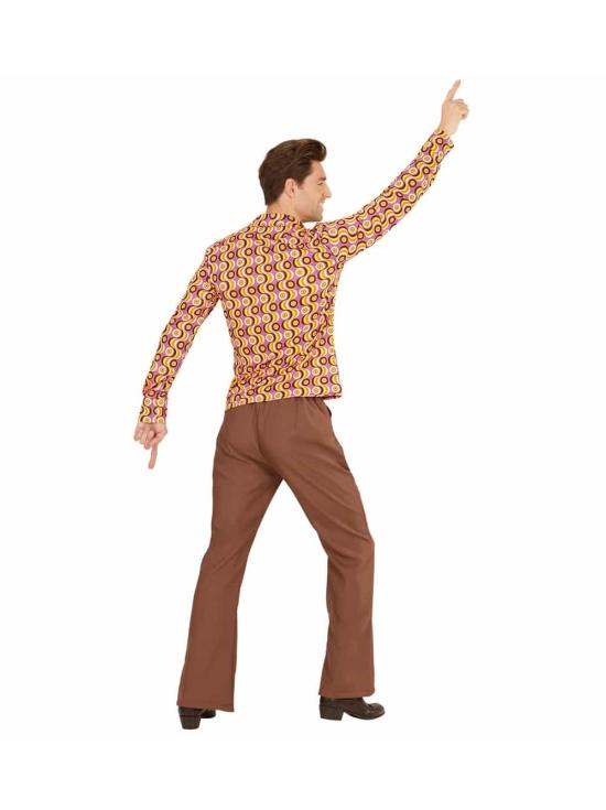 Camisa Años 70 Disc Hombre