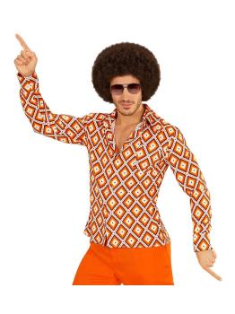 Camisa Años 70 para Adulto – Retro Disco Fiesta Carnaval