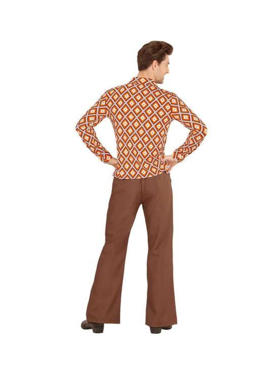 Camisa Años 70 para Adulto – Retro Disco Fiesta Carnaval