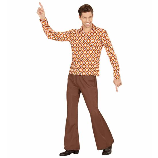 Camisa  años 70 adulto Rhombus*