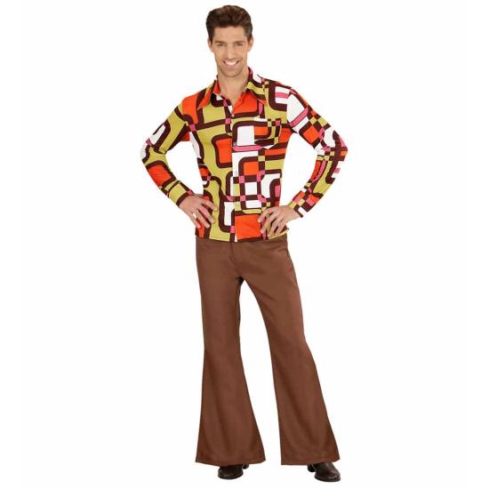 Camisa  años 70 adulto Tubes* Camisa  años 70 adulto Tubes*