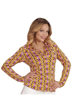Camisa Mujer Años 70 Dics