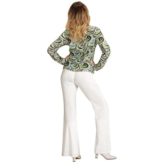 Camisa Mujer Años 70 Waves*