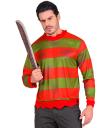 Camisa Noche de Miedo estilo Freddy Krueger para adulto
