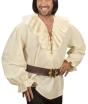Camisa Pirata & Renacentista Beige de hombre .