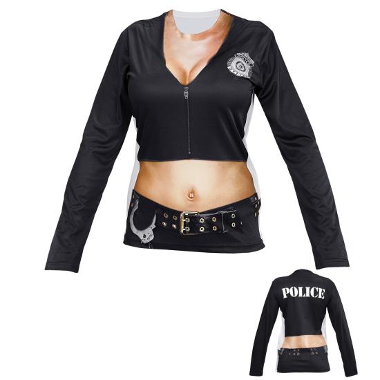 Camisa Policía Sexy para adulta Camisa Policía Sexy para adulta