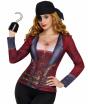 Camiseta disfraz Pirata  Mujer  talla M