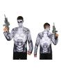 Camiseta disfraz Robot para hombre talla M