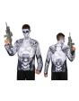 Camiseta disfraz Robot para hombre talla M