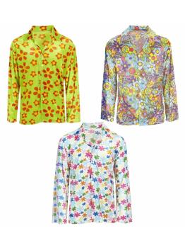 Camiseta Flores Hippie Unisex .