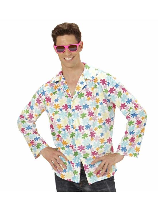 Camiseta Flores Hippie Unisex .
