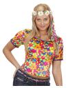Camiseta Hippie Flower mujer