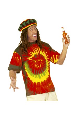 Camiseta Rastafari Color  Unisex