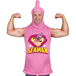 Camiseta Rosa con Capucha para Despedidas y Carnaval