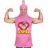 Camiseta Rosa con Capucha para Despedidas y Carnaval