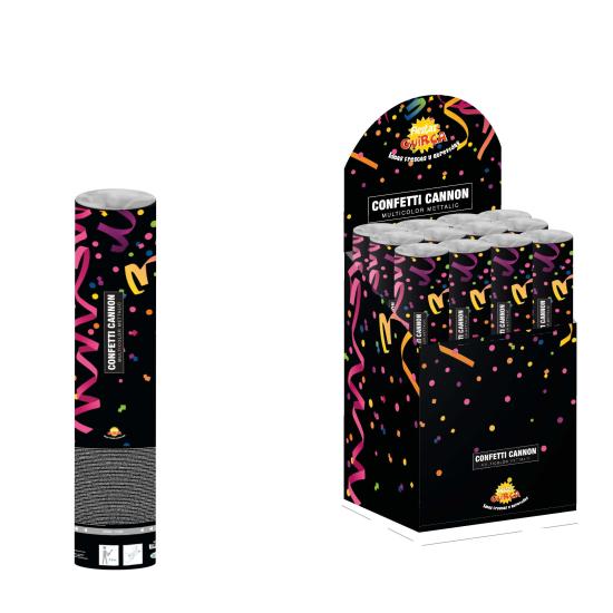 Cañón confetti aire comprimido varias medidas Cañón confetti aire comprimido varias medidas