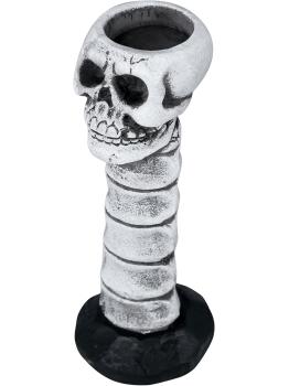 Candelabro Calavera 17 cm