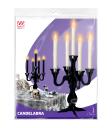 Candelabro Negro 33x42 cm