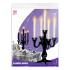 Candelabro Negro 33x42 cm