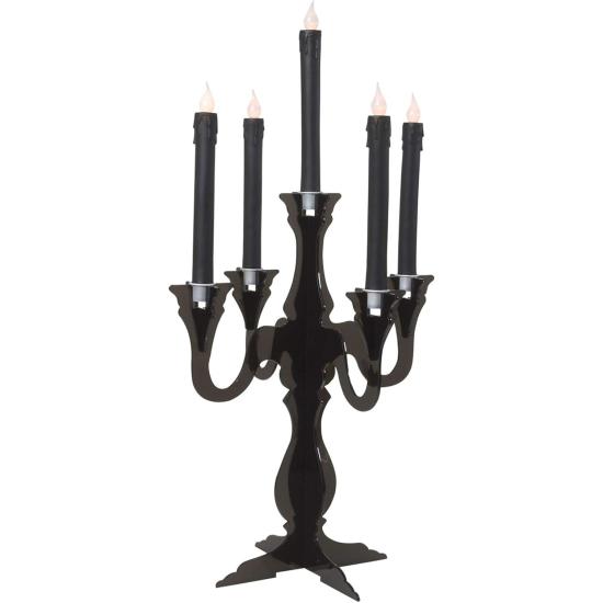 Candelabro Negro 33x42 cm