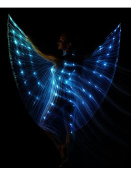 Capa iris con varillas y luz LED – 140 cm