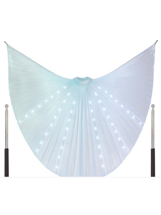 Capa iris con varillas y luz LED – 140 cm