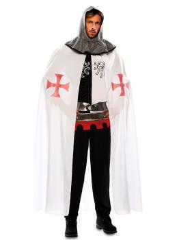 Capa Medieval Blanca adulto