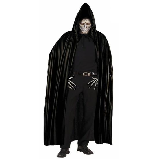 Capa negra capucha 142 cms Unisex  . Capa negra capucha 142 cms Unisex  .