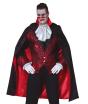 Capa Negra con Forro Rojo de115 cms.