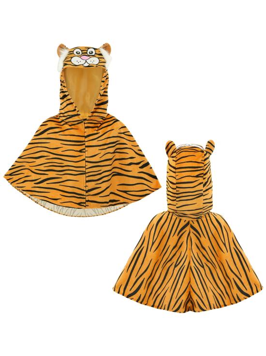 Capa-poncho de Tigre para bebé (talla 98, 1-2 años)