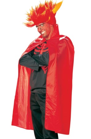 Capa roja de adulto