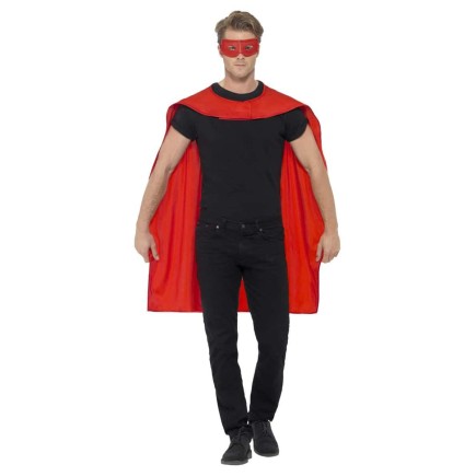 Capa Superhéroes con Antifaz Unisex