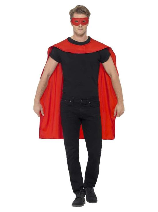 Capa Superhéroes con Antifaz Unisex