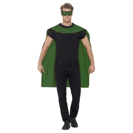 Capa Superhéroes con Antifaz Unisex