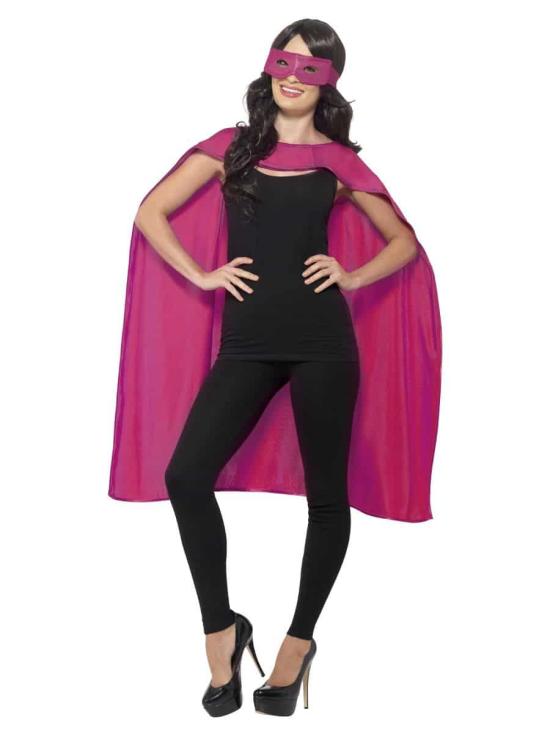 Capa Superhéroes con Antifaz Unisex