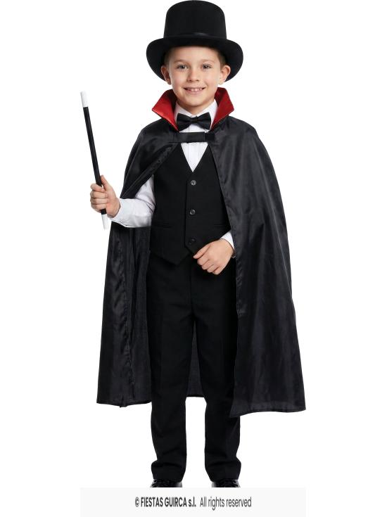 Capa Vampiro Infantil o Mago 90 cms