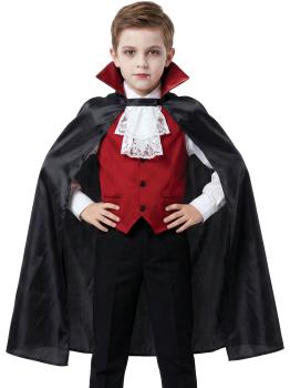 Capa Vampiro Infantil o Mago 90 cms