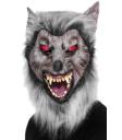 Careta de lobo merodeador, Para la cabeza, látex