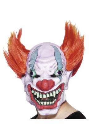 Careta de payaso, Para la cabeza, látex