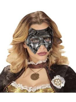Careta Steampunk Plata