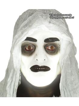 Careta Transparente Hombre  Fluorescente